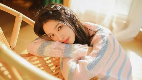 环卫水枪打落银杏叶